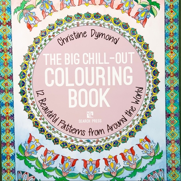 NWT The Big Chill-Out Coloring Book over 1ft Tall - Picture 7 of 8